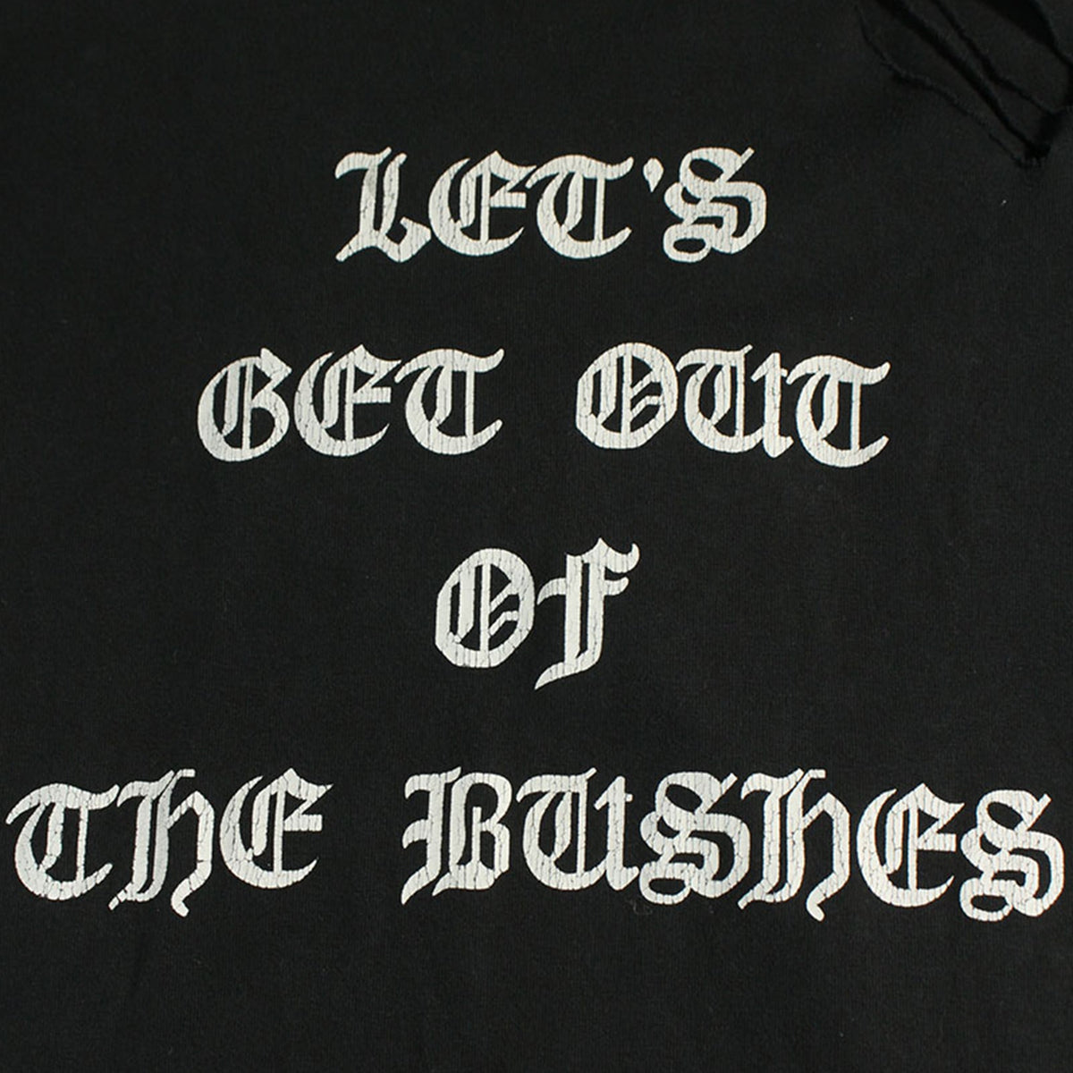NUMBER (N)INE 2004 A/W Black White T-Shirt
