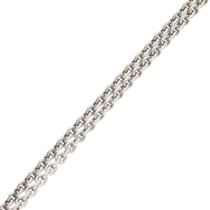 Hermes HERMÈS 2010s Silver Gold Necklace Size 38MM