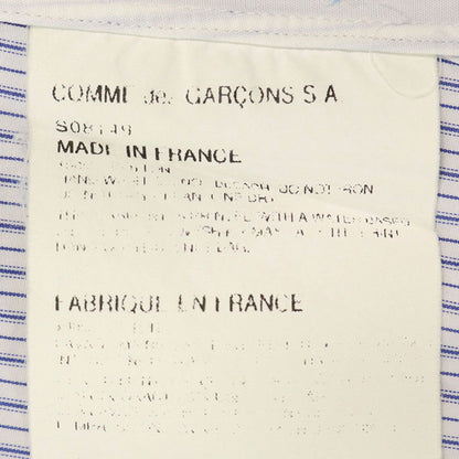 COMME des GARCONS SHIRT Cotton Long Shirt Multi Size M