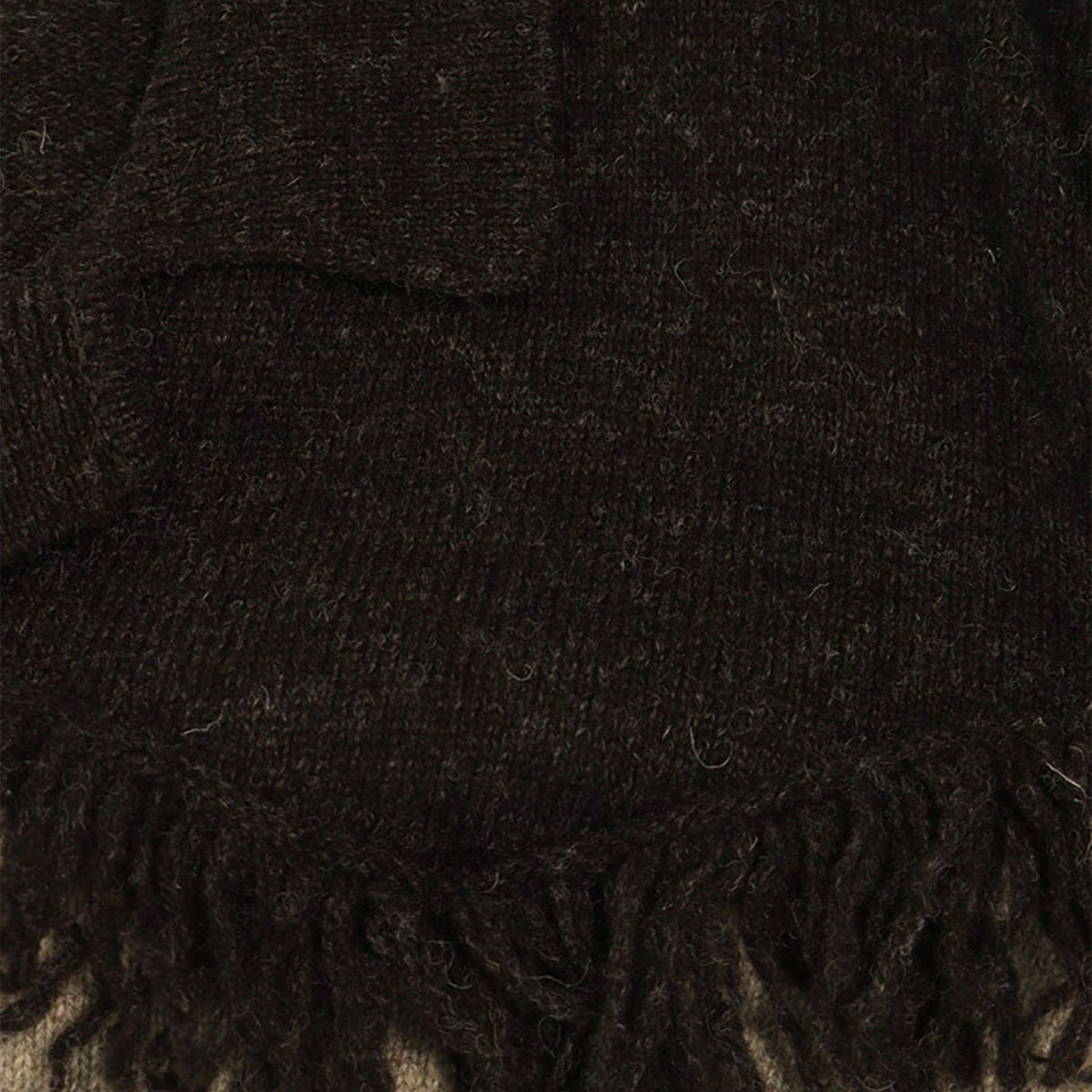 NUMBER (N)INE 2002AW Gray Brown Wool Knit Sweater Size 2