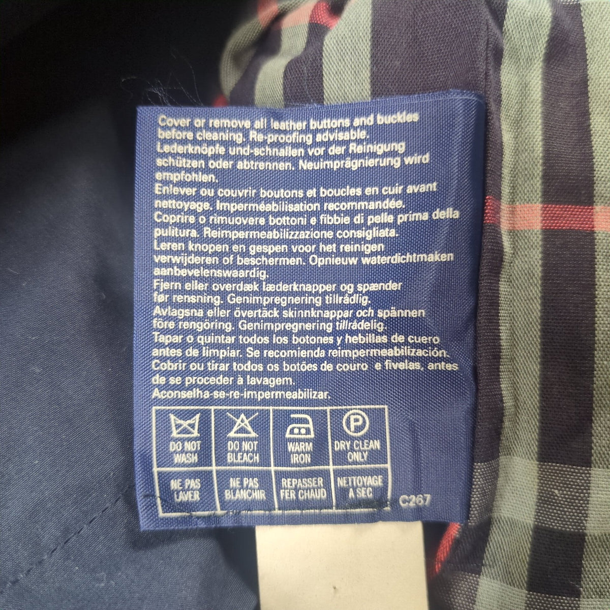 Burberrys Burberry Check Liner Hooded Coat Size M