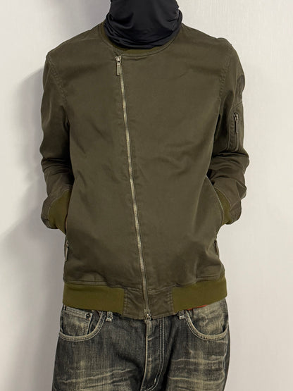 FACTOTUM Green Cotton Blend Jacket Size 46