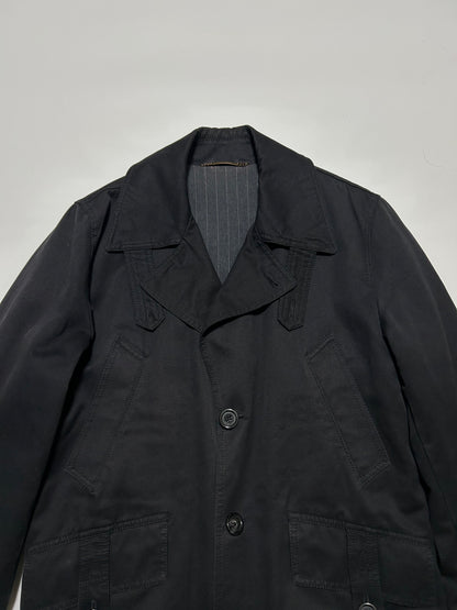 DOLCE&GABBANA 2000s Heavy Cotton Jacket Black Size 44
