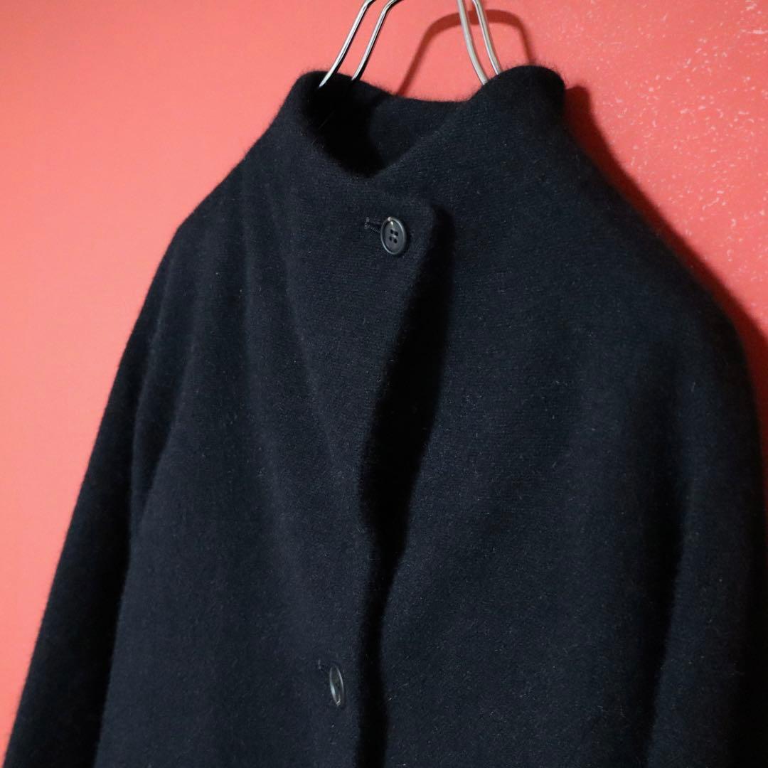 ISSEY MIYAKE WHITE LABEL 02AW Angora Jacket Black Size 2