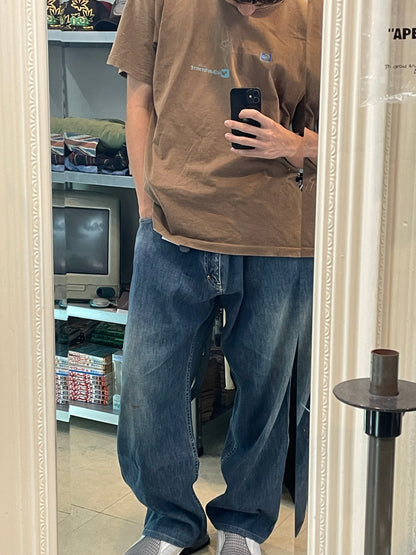MASTERPIECE Ruff'n'TUFF Workwear Denim Jeans Size LARGE