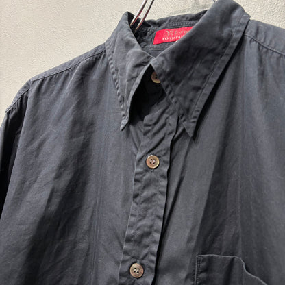 Y's for men 90s Navy Placket Front Shirt Size 2