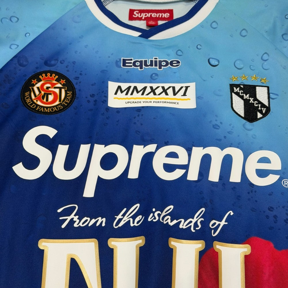 SUPREME 26SS FIJI Soccer Jersey Multicolor Size L