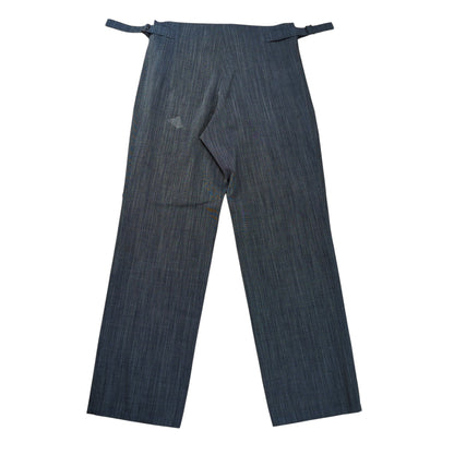 Y's Side Adjuster Summer Wool Pants Gray