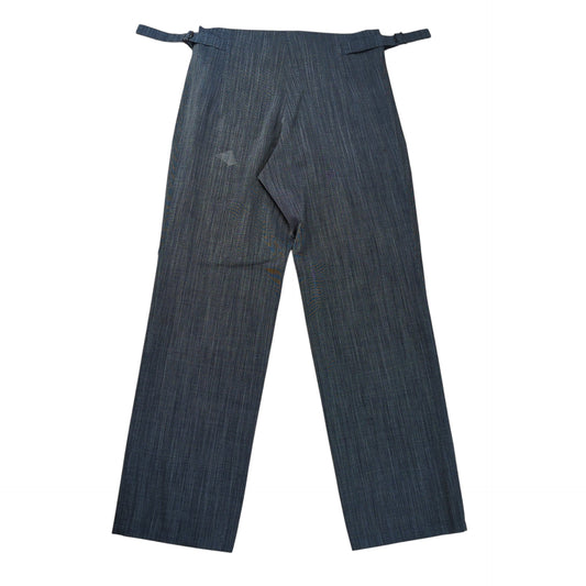 Y's Side Adjuster Summer Wool Pants Gray