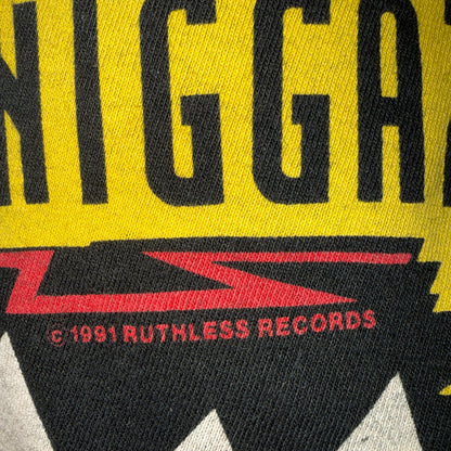 N.W.A. 90s "NIGGAZ4LIFE" Eazy-E Graphic T-Shirt Size LXL