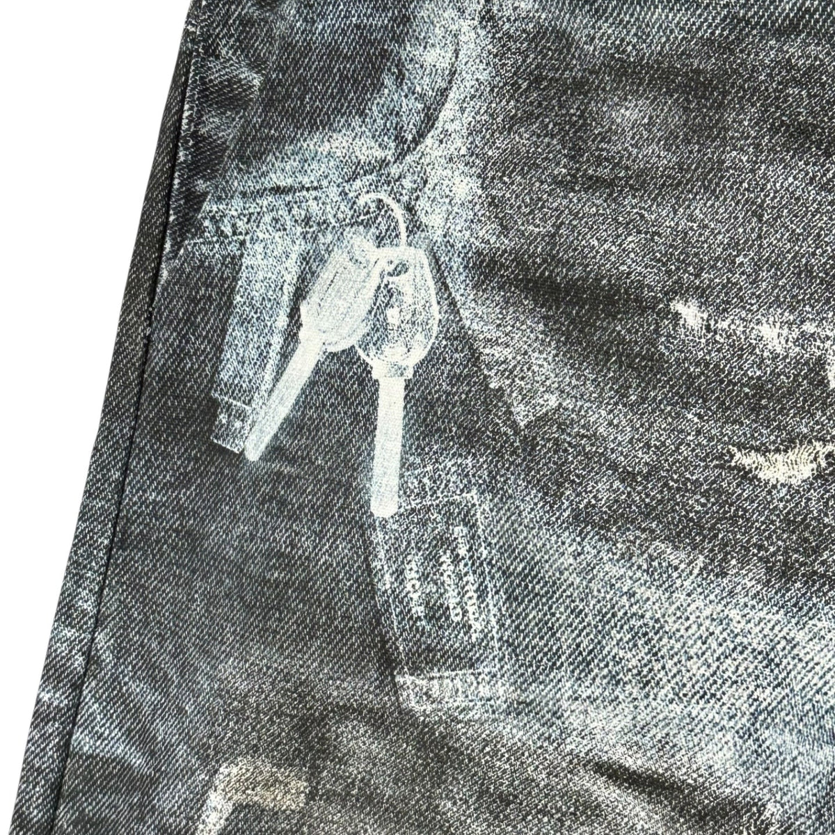 EMOTIONAL WORLD X-Ray Scanned Print Jeans Size 4