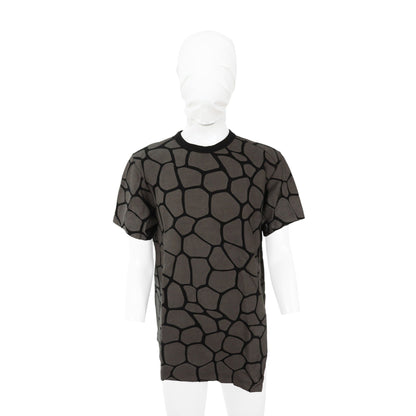 COMME des GARCONS 2018 A/W Black Gray T-Shirt Size M