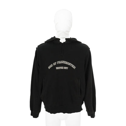 UNDERCOVER 2011 S/S Black White Cotton Hoodie Size M