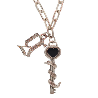 JOHNGALLIANO Silver Necklace