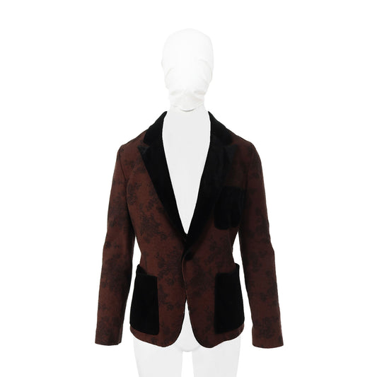 UNDERCOVER 2002 A/W Bordeaux Black Coat Size M