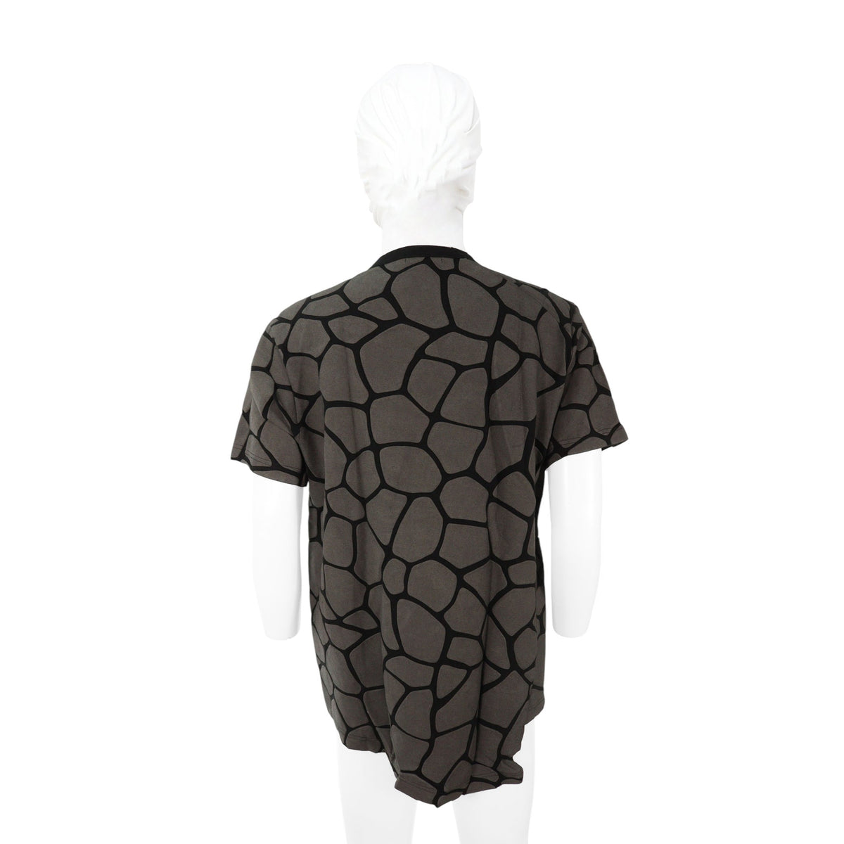 COMME des GARCONS 2018 A/W Black Gray T-Shirt Size M