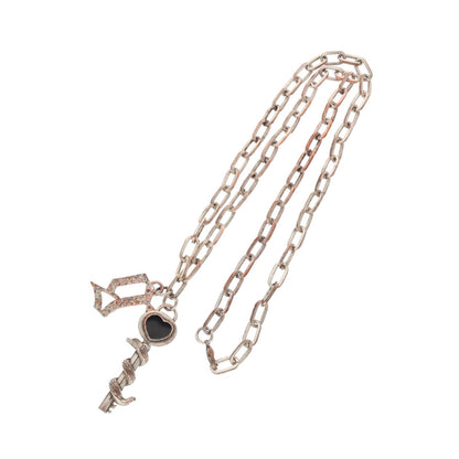 JOHNGALLIANO Silver Necklace