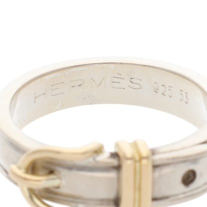 Hermes HERMÈS Silver Gold 925 Ring