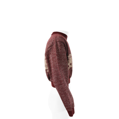 JOHNGALLIANO Bordeaux Tone Blend Hoodie Size XL
