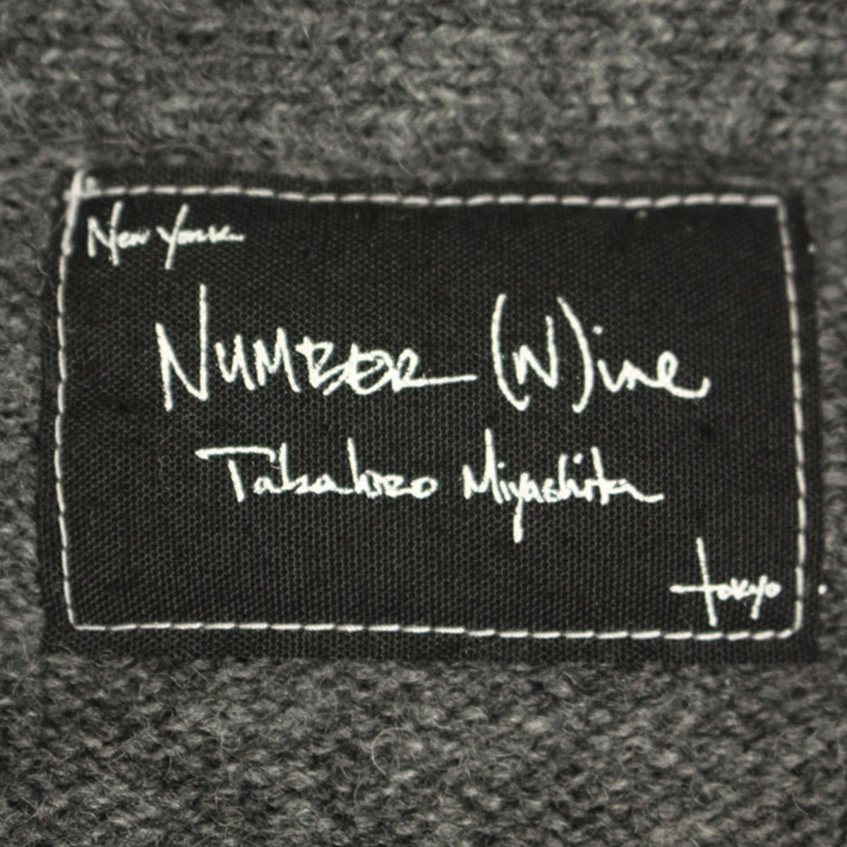NUMBER (N)INE 2007 A/W Gray Jacket Size 2