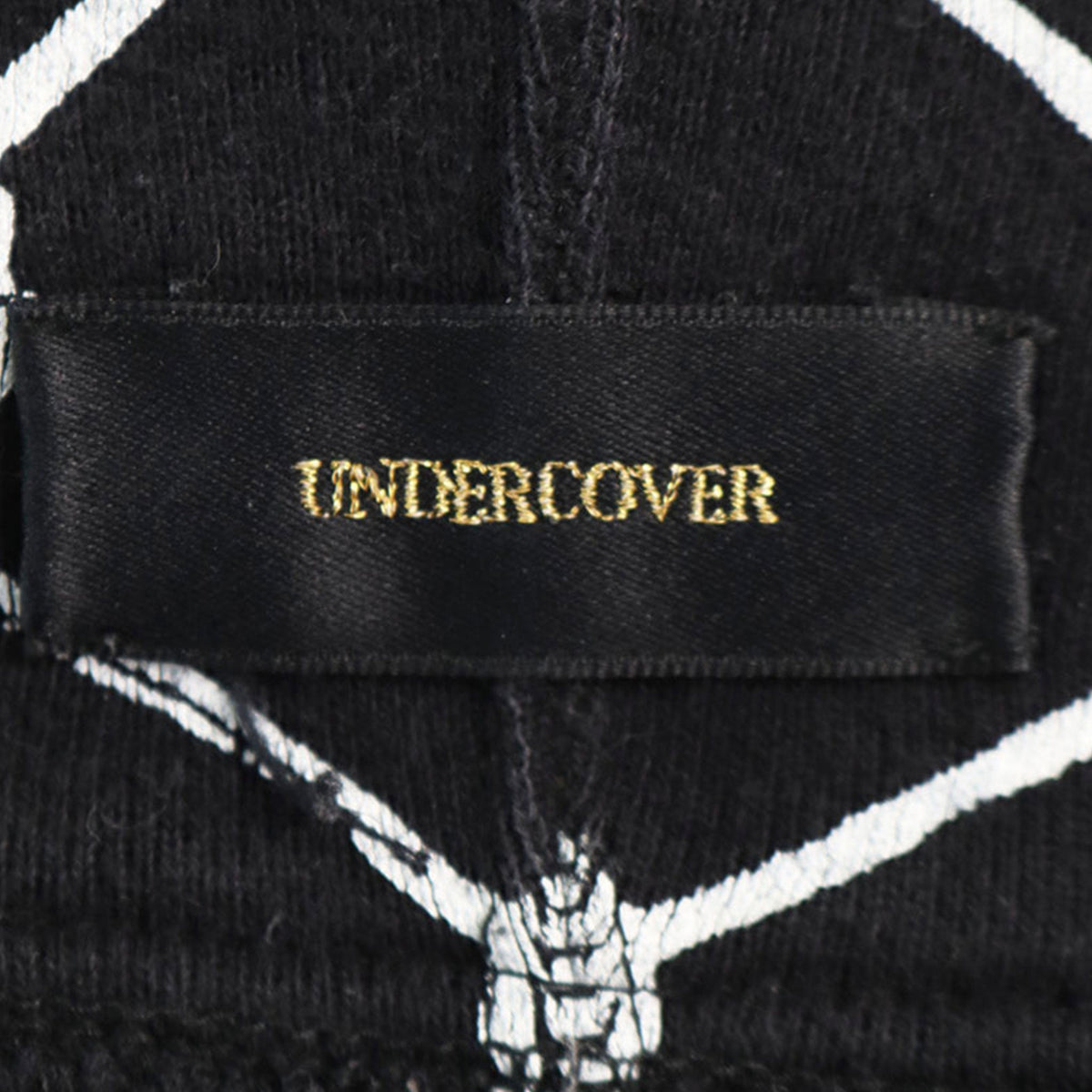 UNDERCOVER 2016 A/W Cotton Hoodie Black Size 2