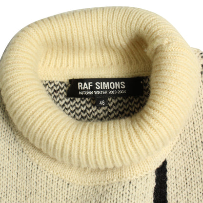 Raf Simons 2003 A/W Hoodie Beige Size 46