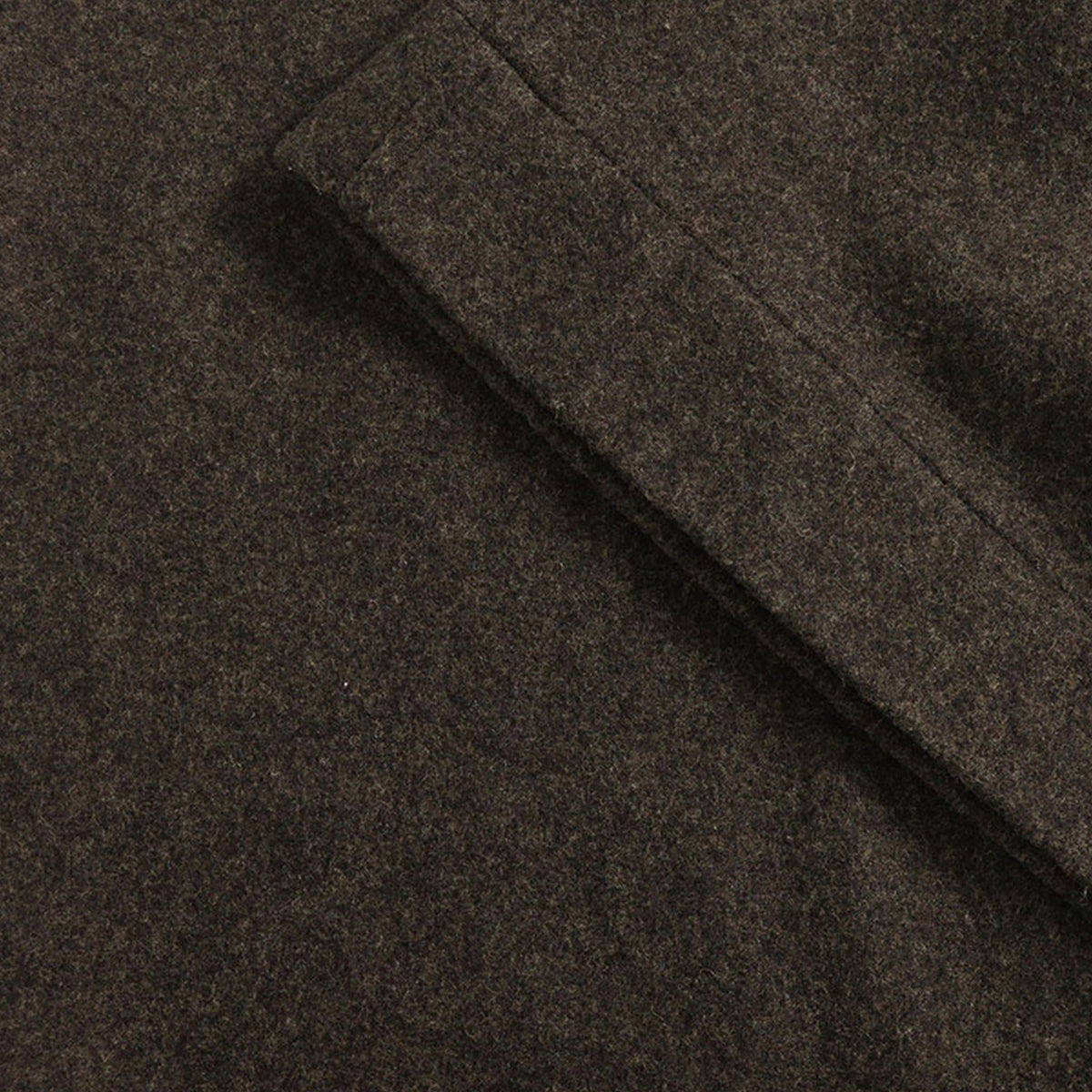 NICOLE Dark Brown Wool Nylon Pants