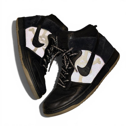 Nike FC St. Pauli Dunk High Reflector Sneakers Black Size 9