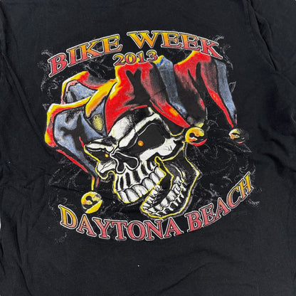 Canvas Short Sleeve T-Shirt Black Size XL