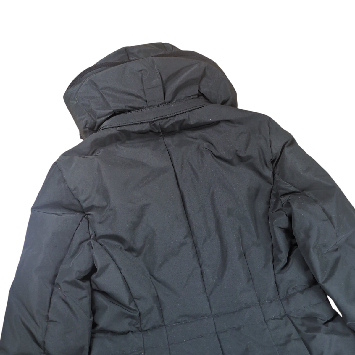 Moncler SAISSAC GIUBBOTTO Black Hooded Down Coat Size 00