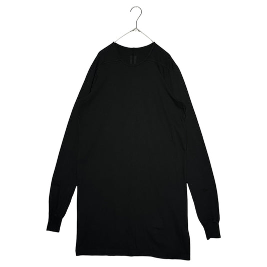 DRKSHDW 15SS Ribbed Long Sleeve Crewneck Black Size XS