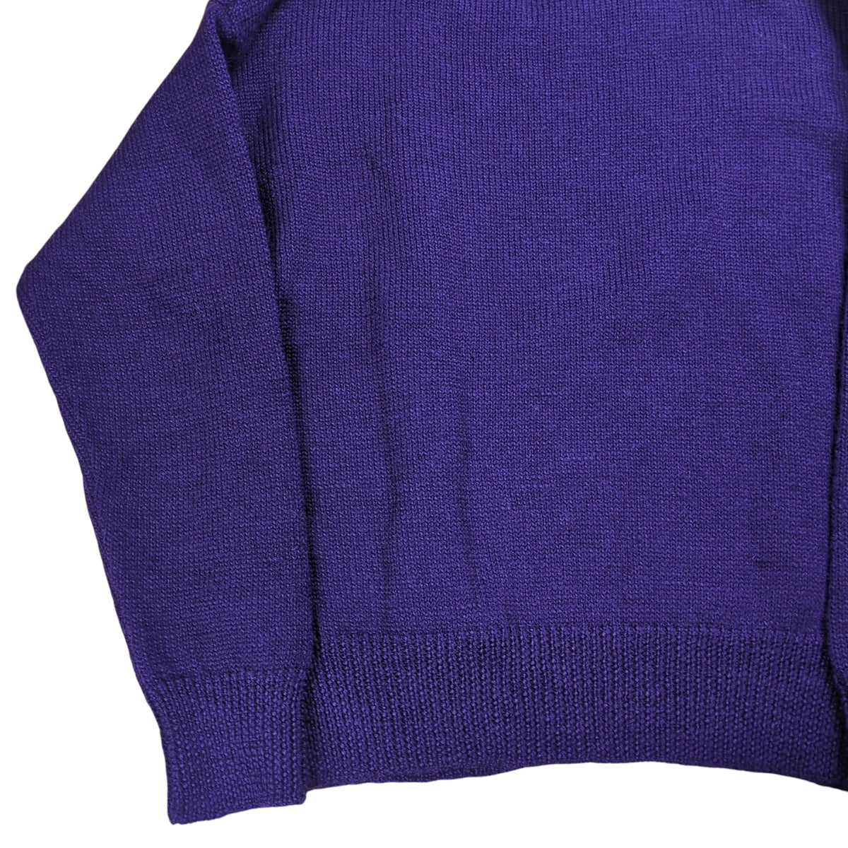 DRIES VAN NOTEN Front Design Wool Sweater Size S