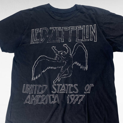 Led Zeppelin T-Shirt Black Size M