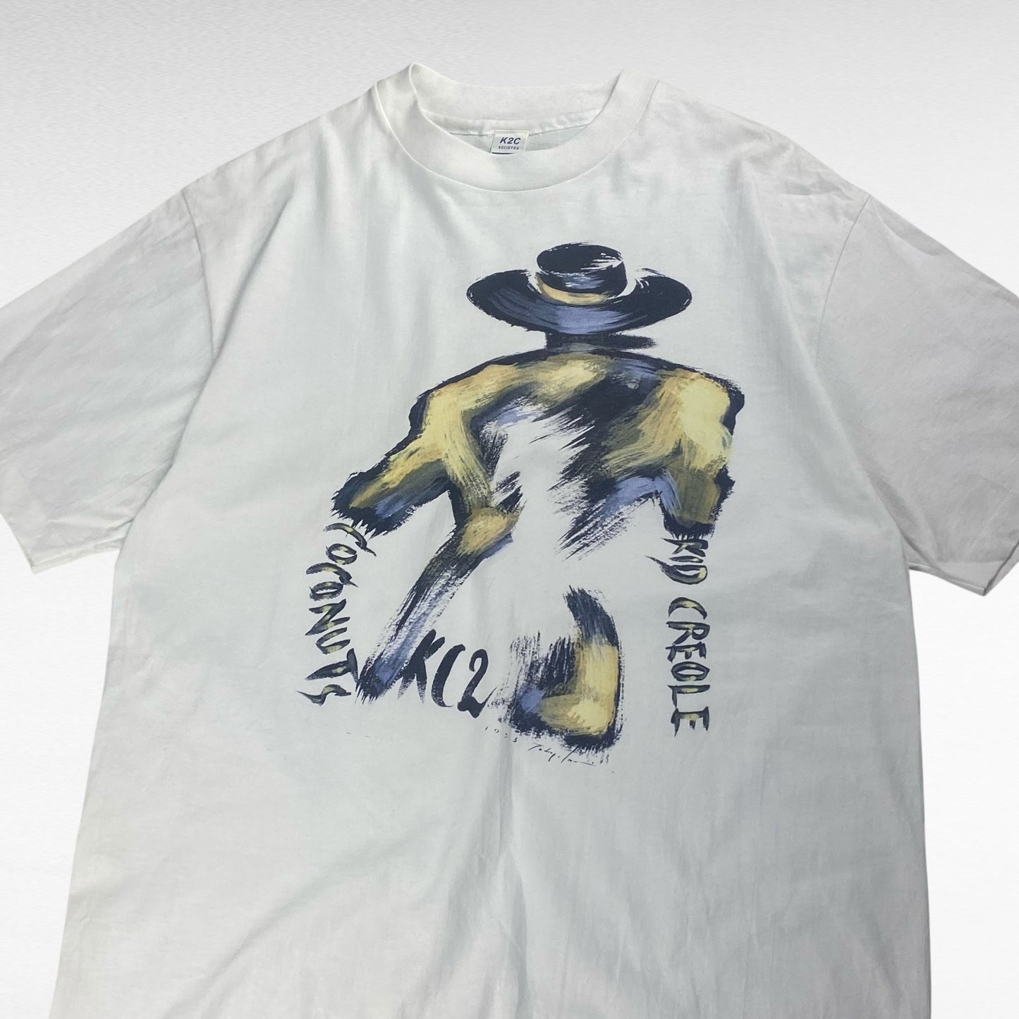 K2C 90s T-Shirt White Size M
