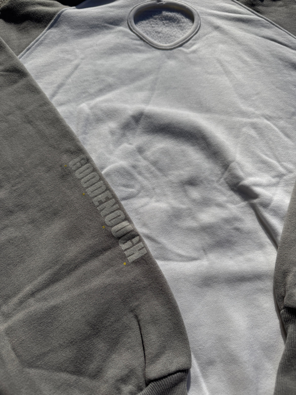 GOODENOUGH Ventilated Hoodie Gray Size L