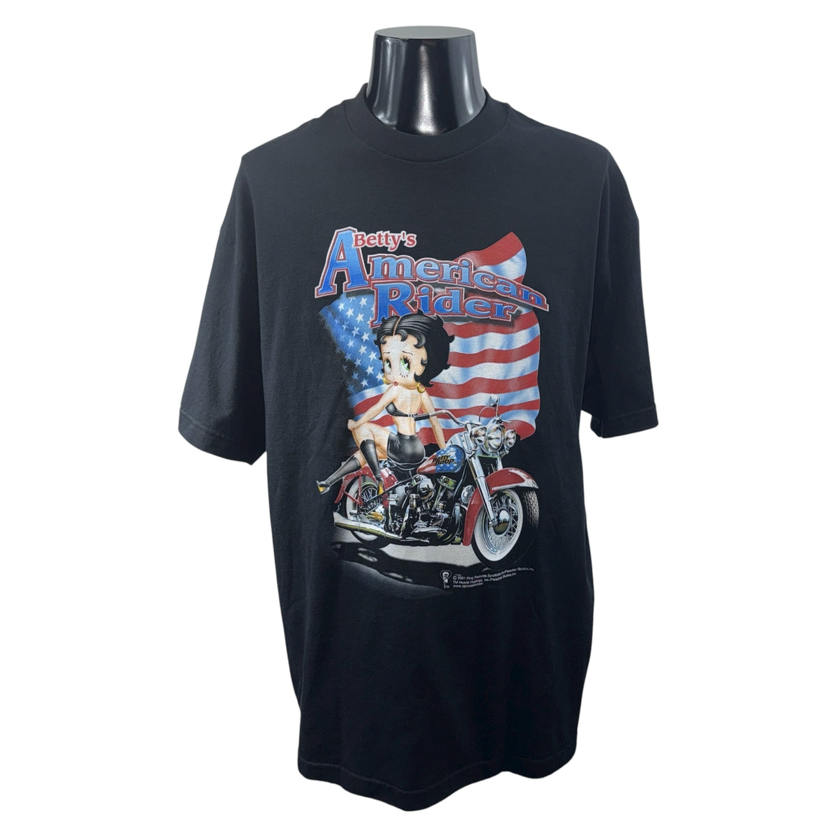 BETTY BOOP Print T-Shirt Size XL