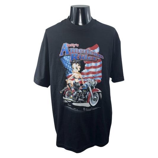 BETTY BOOP Print T-Shirt Size XL