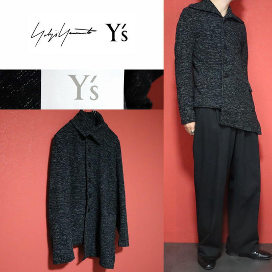 Y's Asymmetric Knit Jacket NWT Size 2