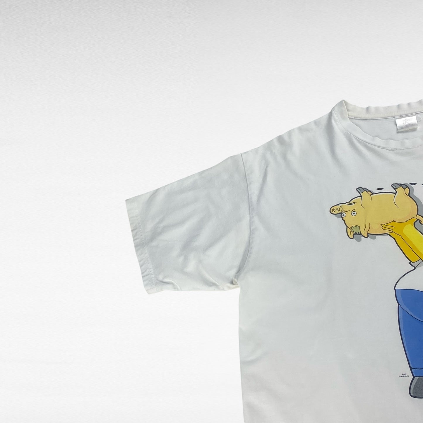 B&C 00s T-Shirt White Size XL