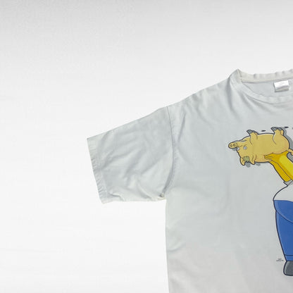 B&C 00s T-Shirt White Size XL