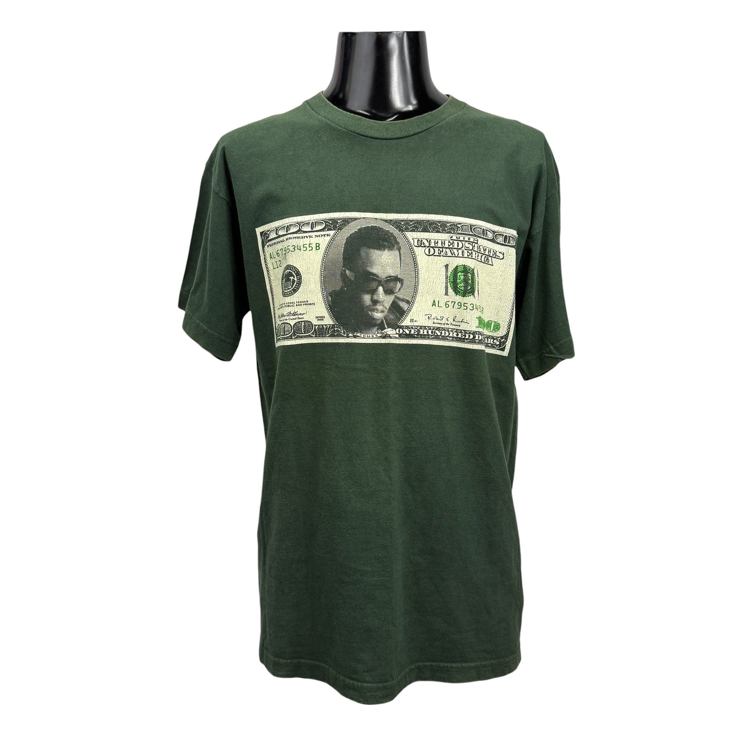 PUFF DADDY 90s It's All About The Benjamins T-Shirt Size M