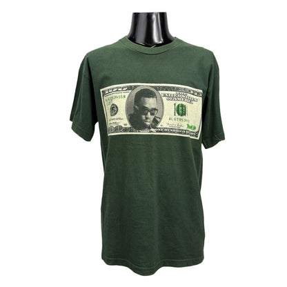 PUFF DADDY 90s It's All About The Benjamins T-Shirt Size M