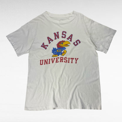 unknown 90s College T-Shirt White Size M