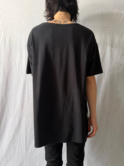 NO ID. BLACK Graveyard Raven Cotton T-Shirt Size ONE