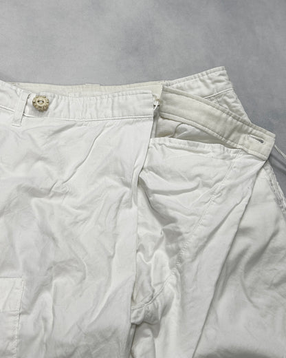 MIHARA YASUHIRO Asymmetrical Flap Shorts (2000s) Size S