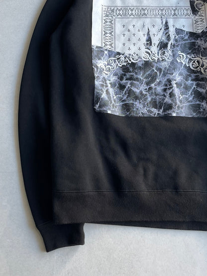 Swagger Black Cotton Sweatshirt Size M
