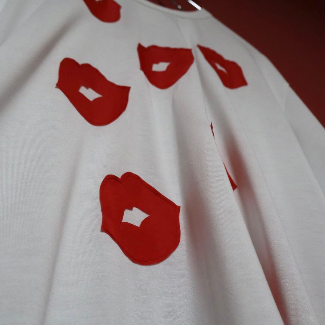 Comme des Garcons Homme Plus 24SS Resin Lip Print Size L
