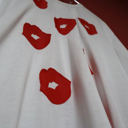 Comme des Garcons Homme Plus 24SS Resin Lip Print Size L