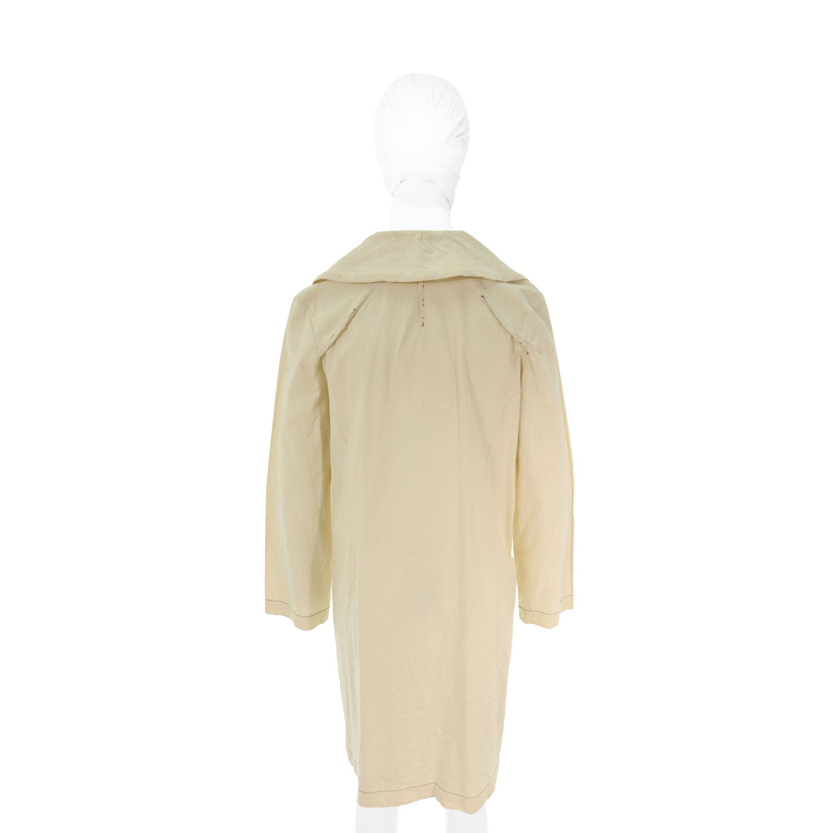 Maison Martin Margiela 1997 A/W Cotton Coat Beige Size S