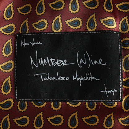 NUMBER (N)INE 2003SSAW Beige Jacket Size 3